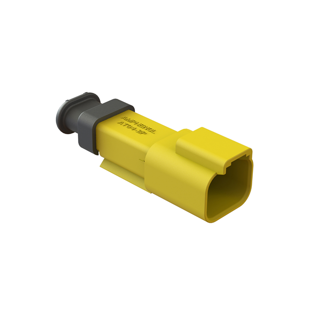 AT04-2P-SR02YEL Amphenol Sine Systems Corp  Boîtiers de connecteurs rectangulaires