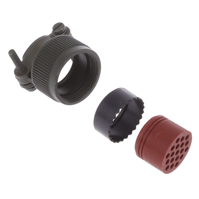 62GB-585-14-19S Amphenol Limited  Carcasas traseras y abrazaderas de cables