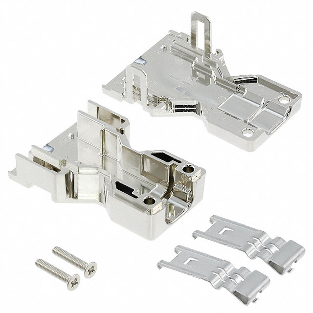 DF02D014A11 JAE Electronics  Capots de connecteurs D-Sub en forme de D