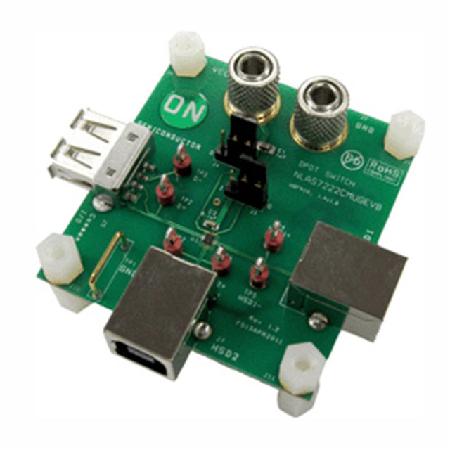 NLAS7222CMUGEVB onsemi  Cartes et kits d'évaluation et de démonstration