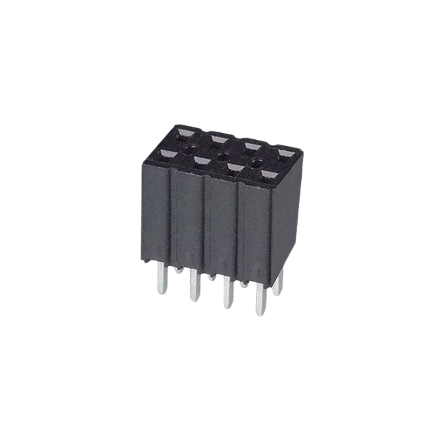 929852-01-04-RA 3M  Headers Receptacles Female Sockets