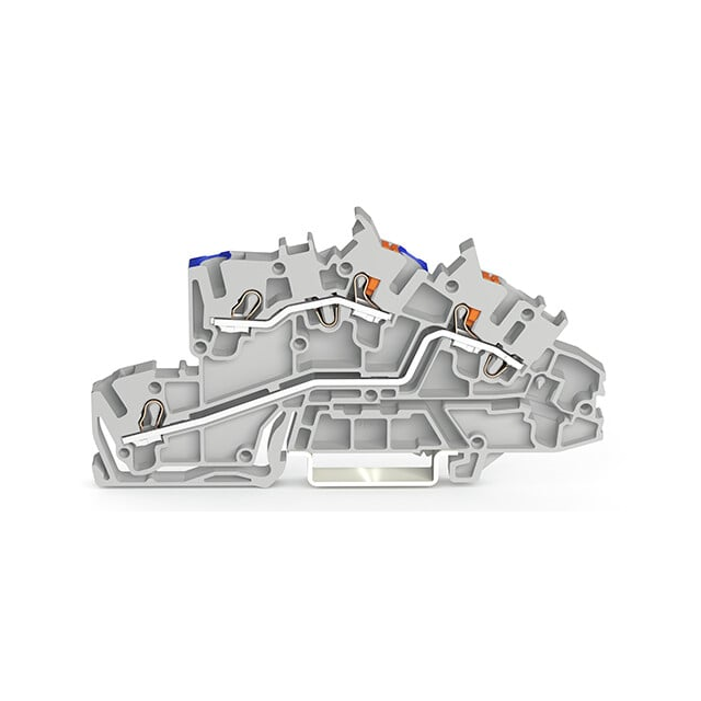 2203-7549 WAGO Corporation  Canal sur rail DIN