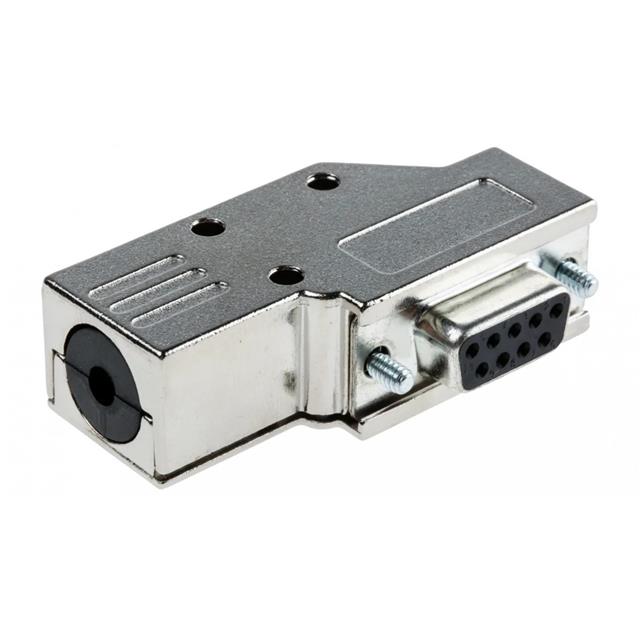 MHDCMR9-DM9S-K MH Connectors  Capots de connecteurs D-Sub en forme de D