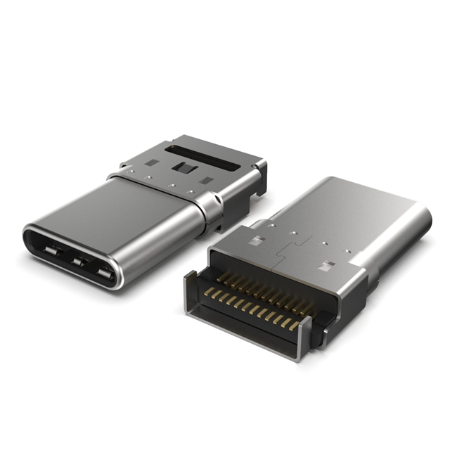 USB4155-03-C GCT  Gruppi di connettori USB DVI HDMI