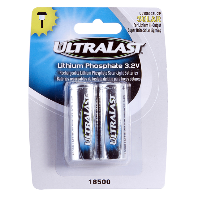 UL18500SL-2P Ultralast  Piles rechargeables (secondaires)