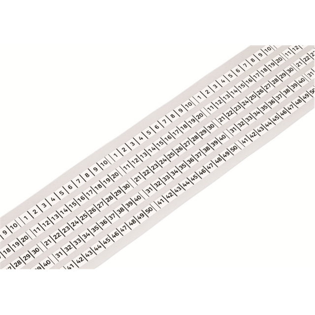 210-834 WAGO Corporation  Markierungsstreifen für Klemmenblöcke