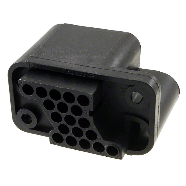 208209-1 TE Connectivity AMP Connectors  Carcasas de conectores de placa base