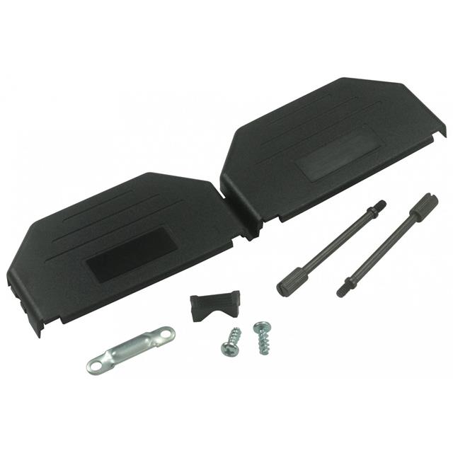 MHDPPK37-K MH Connectors  Capots de connecteurs D-Sub en forme de D