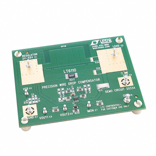 DC2033A Analog Devices Inc.  Cartes et kits d'évaluation et de démonstration