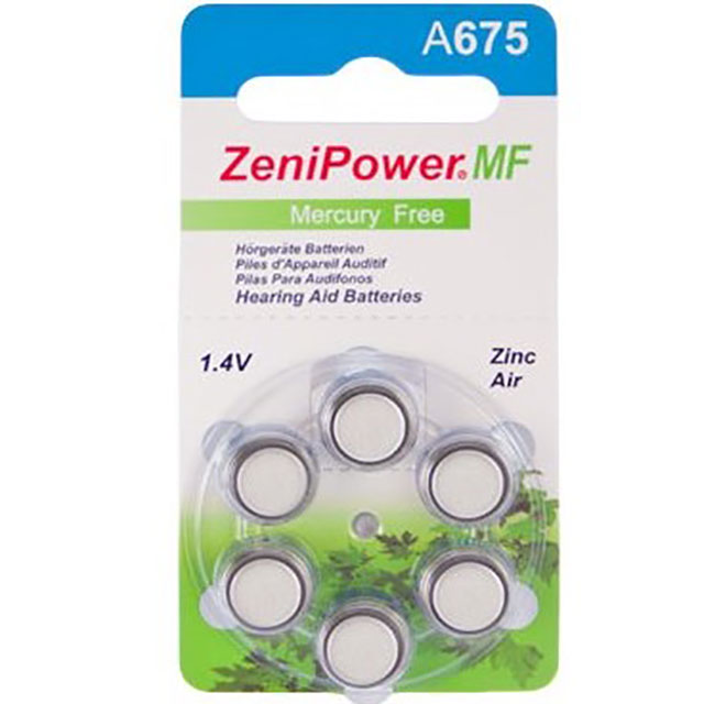 ZP-A675-D6 MF Zenipower  Piles non rechargeables (primaires)