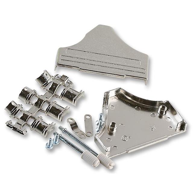 MHDM35-37-K MH Connectors  Capots de connecteurs D-Sub en forme de D