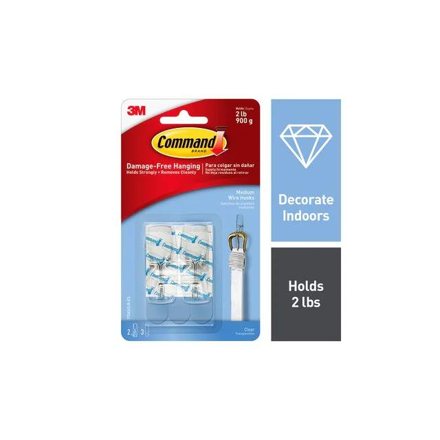 17065CLR-ES 3M  Ganci per grucce e clip