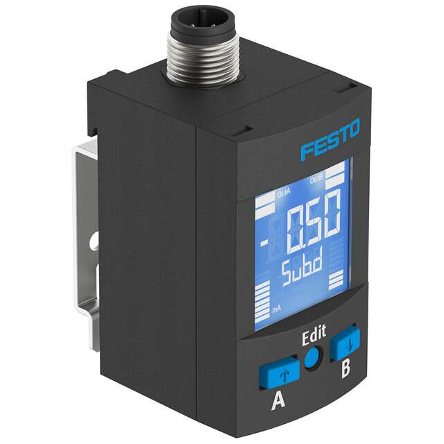 SPAU-P10R-W-G18FD-L-PNLK-PNVBA-M8U Festo Corporation  Sensori di pressione Trasduttori