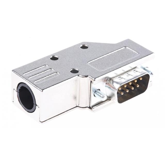 MHDCMR9-DM9P-K MH Connectors  Carcasas traseras para conectores D-Sub en forma de D