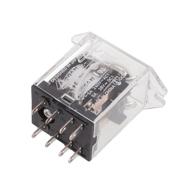 MY2F-DC24 Omron Automation and Safety  Power Relays Over 2 Amps