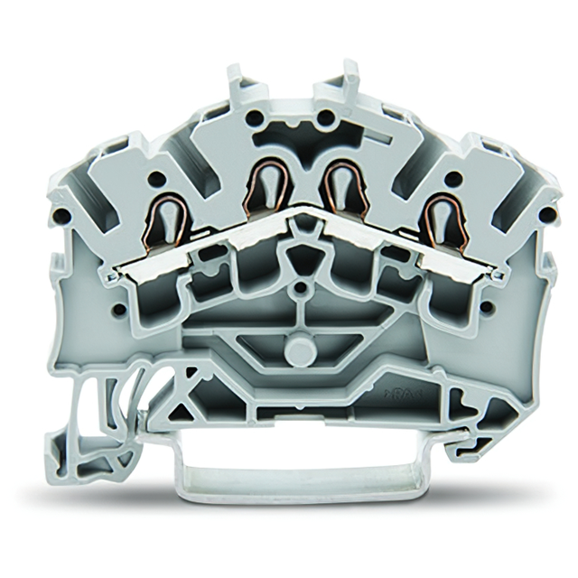 2002-6401 WAGO Corporation  Canal sur rail DIN