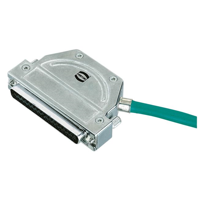 61030011014 HARTING  Carcasas traseras para conectores D-Sub en forma de D