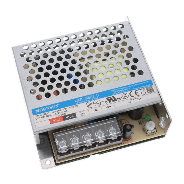 LM75-20B12-C Mornsun America, LLC  AC DC Converters