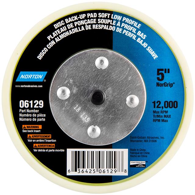 63642506129 Norton  Productos abrasivos y de acondicionamiento de superficies