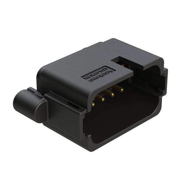 AT04-18PD-BM12BK Amphenol Sine Systems Corp  Embases à broches mâles