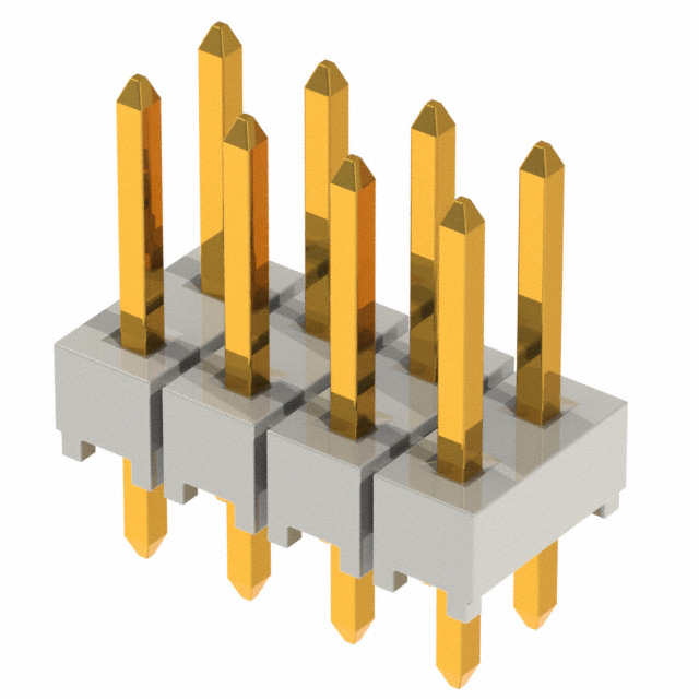 HTSW-104-07-G-D Samtec Inc.  Headers Male Pins