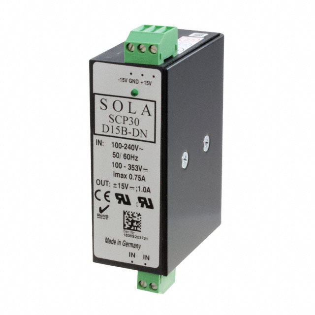 SCP30D15B-DN SolaHD  Industrial DIN Rail Power Supplies