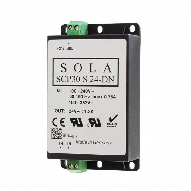 SCP30S24-DN SolaHD  Industrial DIN Rail Power Supplies
