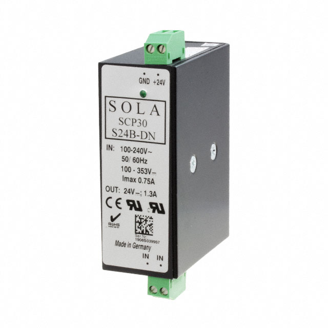 SCP30S24B-DN SolaHD  Industrial DIN Rail Power Supplies