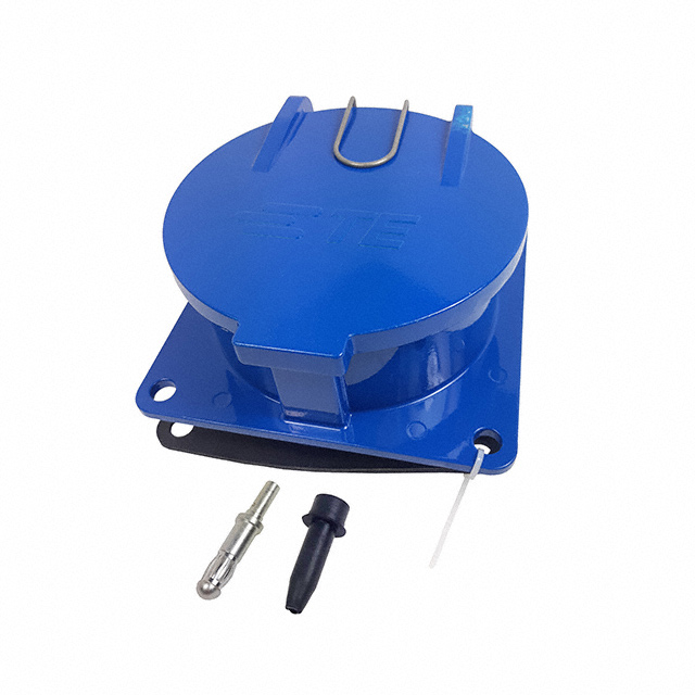 27P-REC-2-01 TE Connectivity AMP Connectors  Rundsteckverbindergehäuse