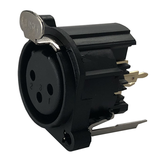 IO-XLR3-F-EV IO Audio Technologies  Circular Connector Assemblies