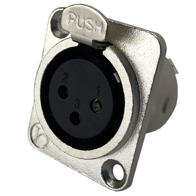 IO-XLR3-F-JL IO Audio Technologies  Circular Connector Assemblies