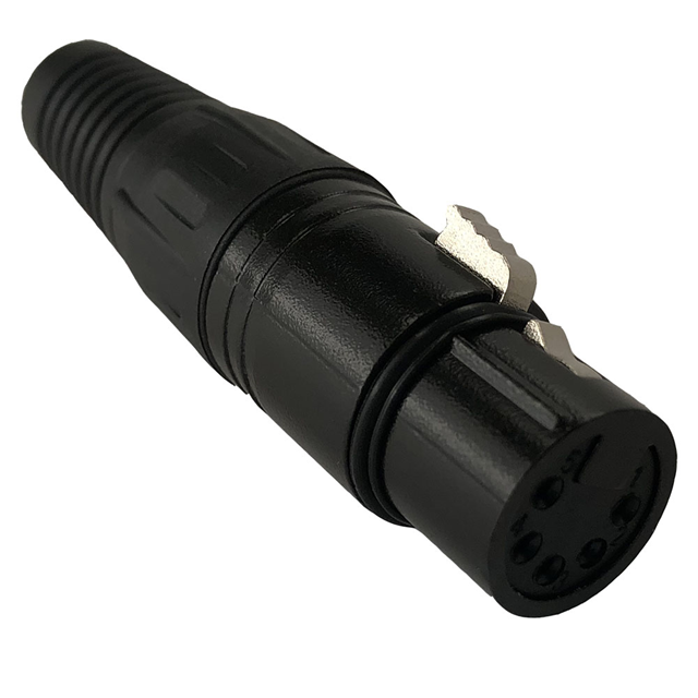 IO-XLR5-F-BKAU IO Audio Technologies  Circular Connector Assemblies