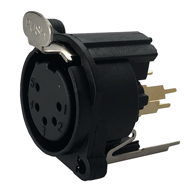 IO-XLR5-F-EV IO Audio Technologies  Conjuntos de conectores circulares