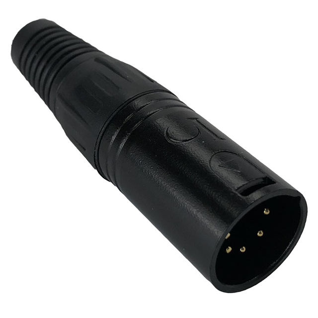 IO-XLR5-M-BKAU IO Audio Technologies  Circular Connector Assemblies