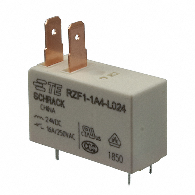 RZF1-1A4-L024 TE Connectivity Potter & Brumfield Relays  Power Relays Over 2 Amps