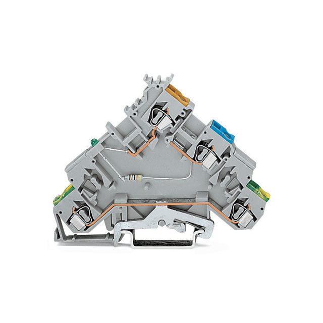 280-576/281-496 WAGO Corporation  Canal de riel DIN