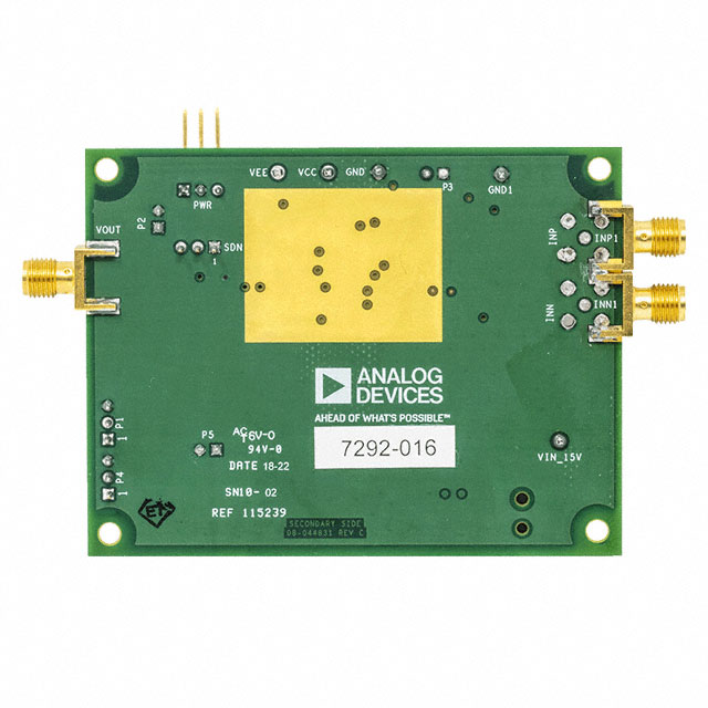 EVAL-ADHV4702-1CPZ Analog Devices Inc.  Cartes d'évaluation d'amplificateurs opérationnels