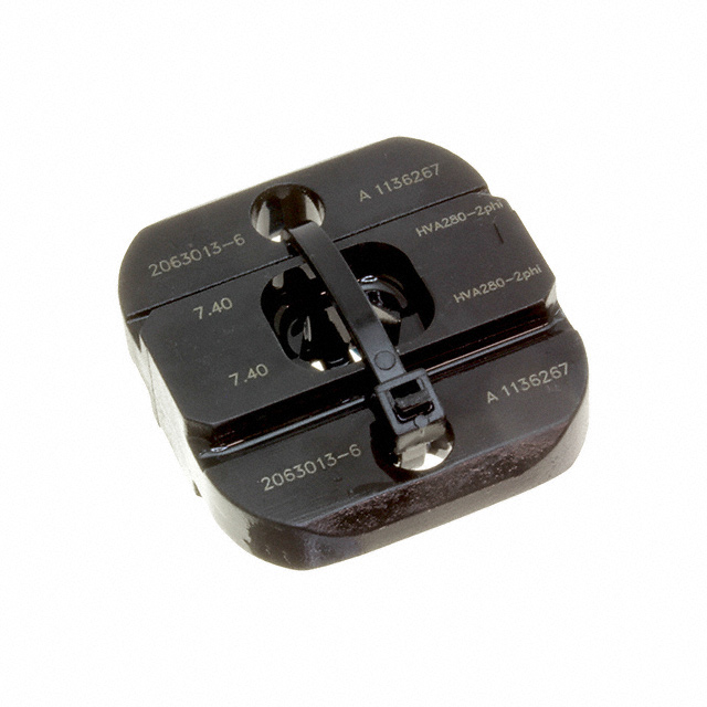 2063013-6 TE Application Tooling  Juegos de matrices para cabezales de engarce