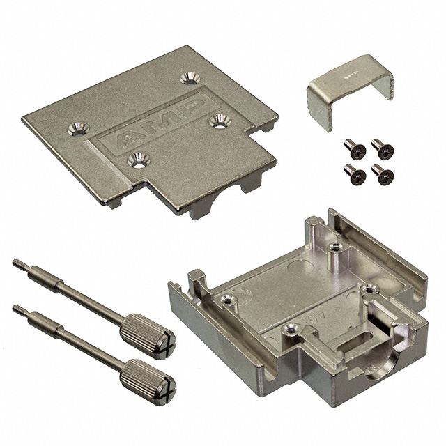 5787543-3 TE Connectivity AMP Connectors  Capots de connecteurs D-Sub en forme de D