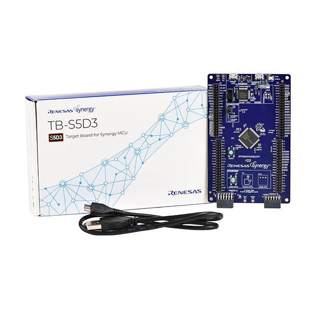 RTK7TBS5D3S00001BU Renesas Electronics Corporation  Cartes d'évaluation DSP MCU intégrées