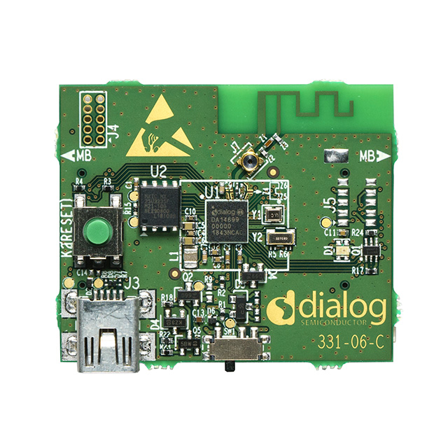 DA14699-00HRDB-P Renesas Electronics Corporation  Cartes de kits d'évaluation et de développement RF