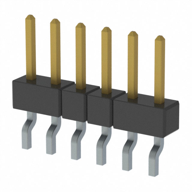 MMT-106-02-S-SH Samtec Inc.  Headers Male Pins