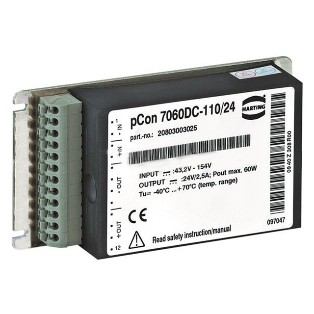 20803003025 HARTING  DC DC Converters