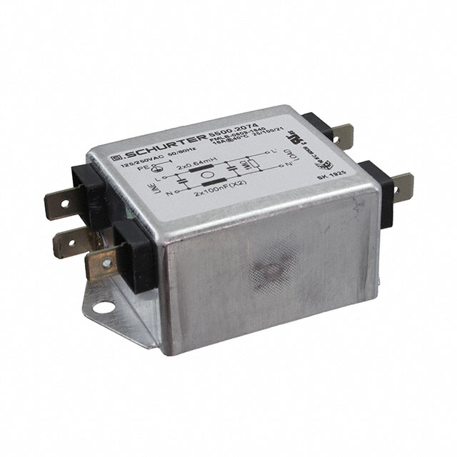 5500.2074 SCHURTER Inc.  Modules de filtrage de ligne électrique