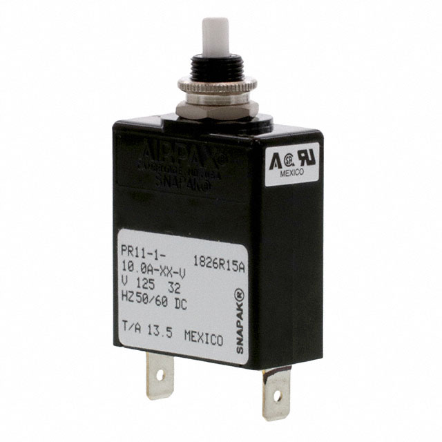 PR11-1-10.0A-XX-V Sensata-Airpax Disjoncteurs