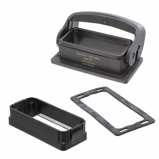 19430160340 HARTING  Boîtiers de connecteurs robustes, capots, bases