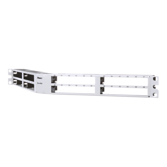 QAPP48HDVNSWH Panduit Corp  Patchbay-Buchsenfelder