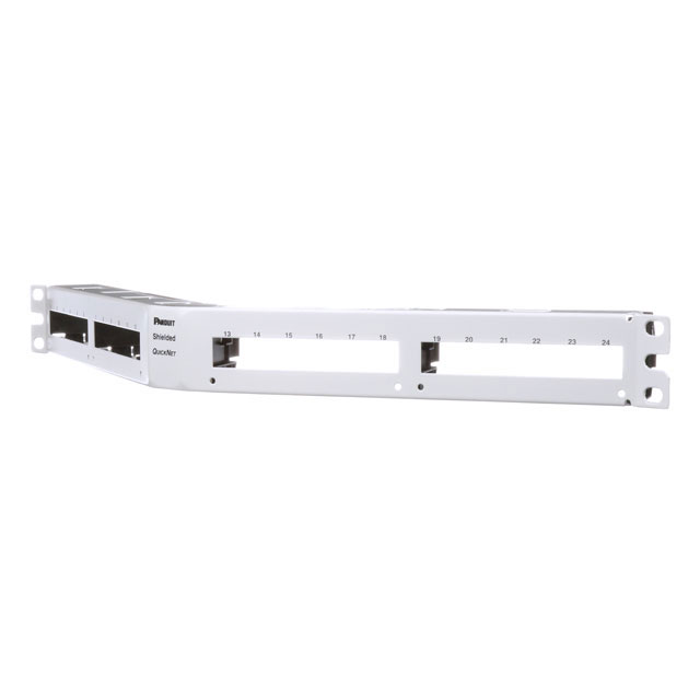 QASP24WH Panduit Corp  Patchbay-Buchsenfelder