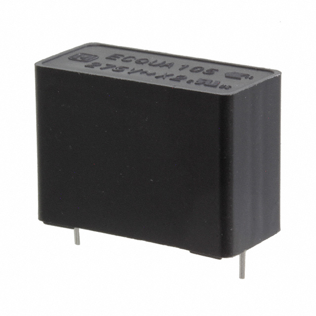 ECQ-UAAF105SA Panasonic Electronic Components  Capacitores de polímero de tantalio