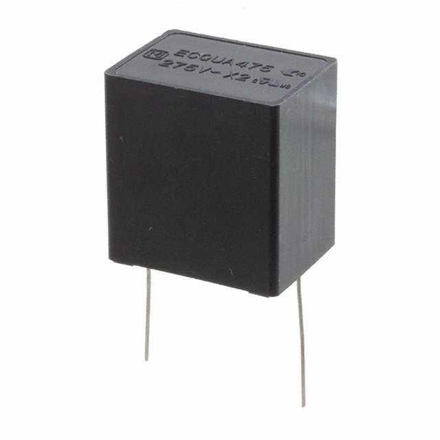 ECQ-UAAF475T1 Panasonic Electronic Components  Capacitores de polímero de tantalio